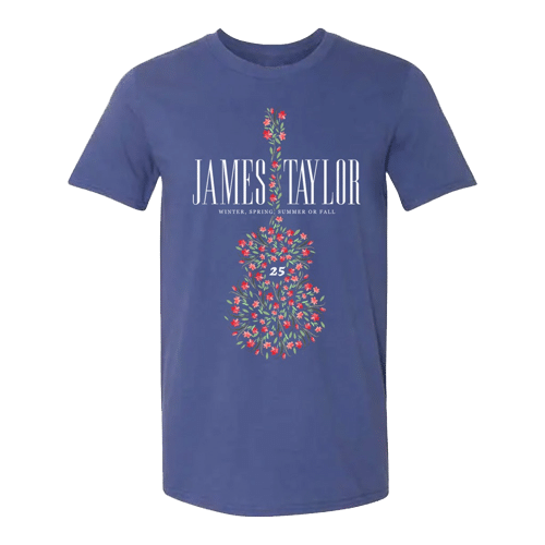 2025 Flower Guitar Tour T-Shirt [Metro Blue]